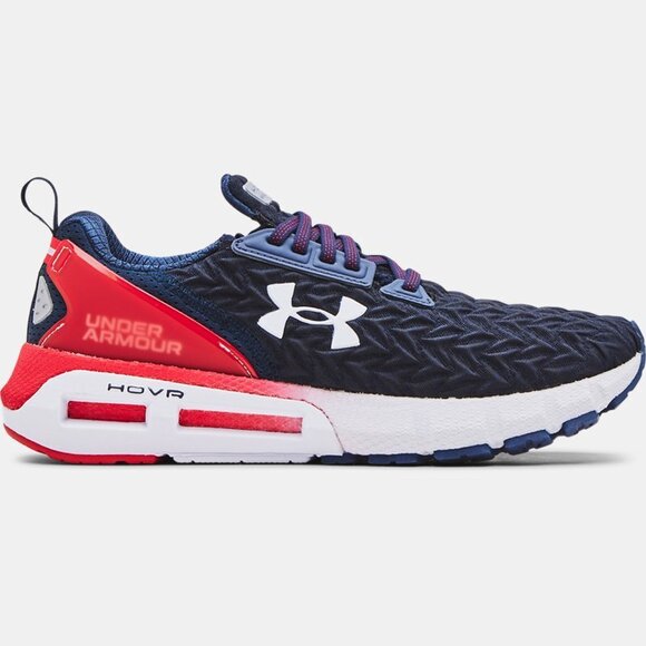 Men's Under Armour HOVR Mega 2 Clone Running Shoes Academy / Red / White 44.5